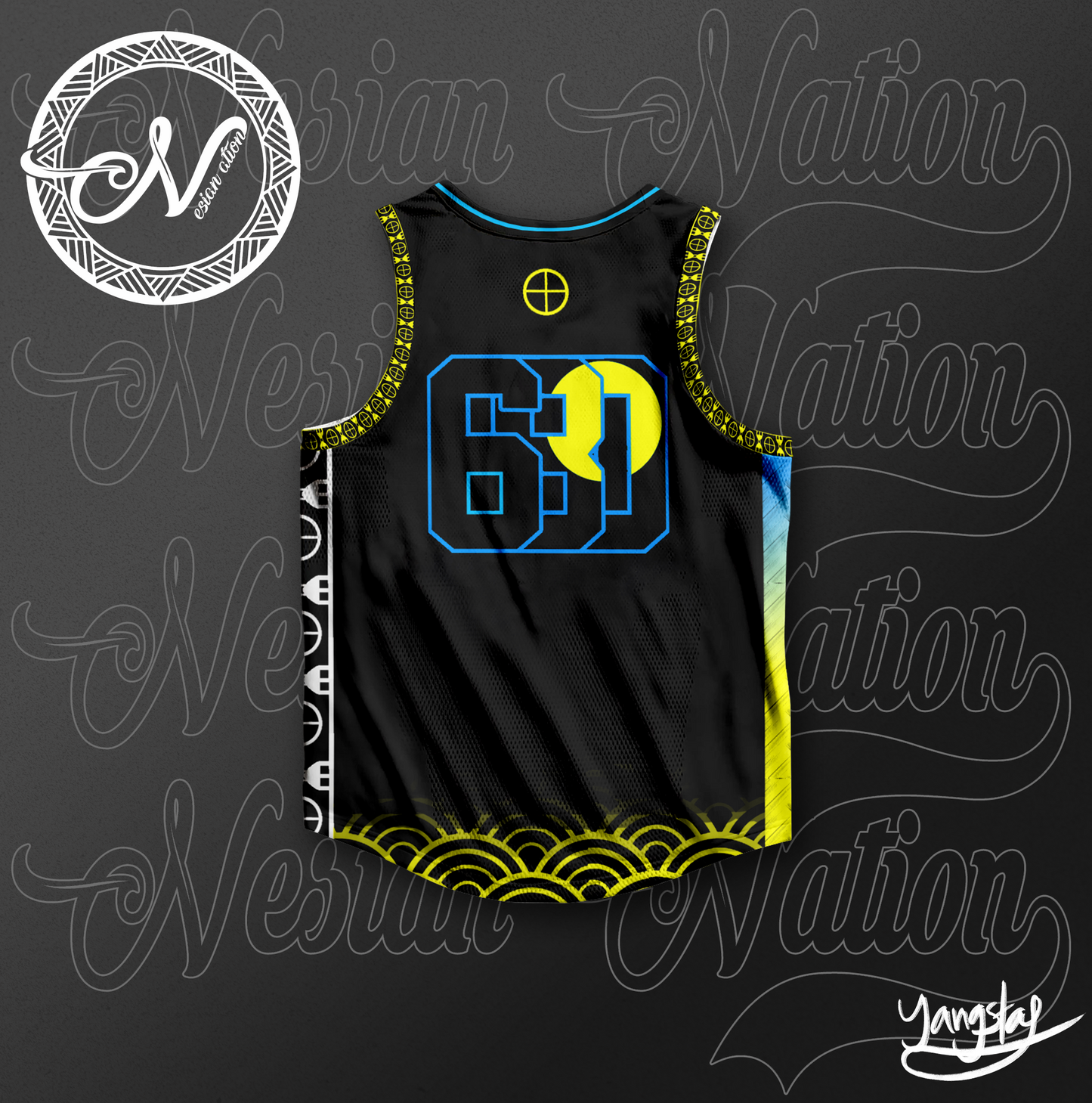 (Kids) - Palau Delerrok Basketball Jersey