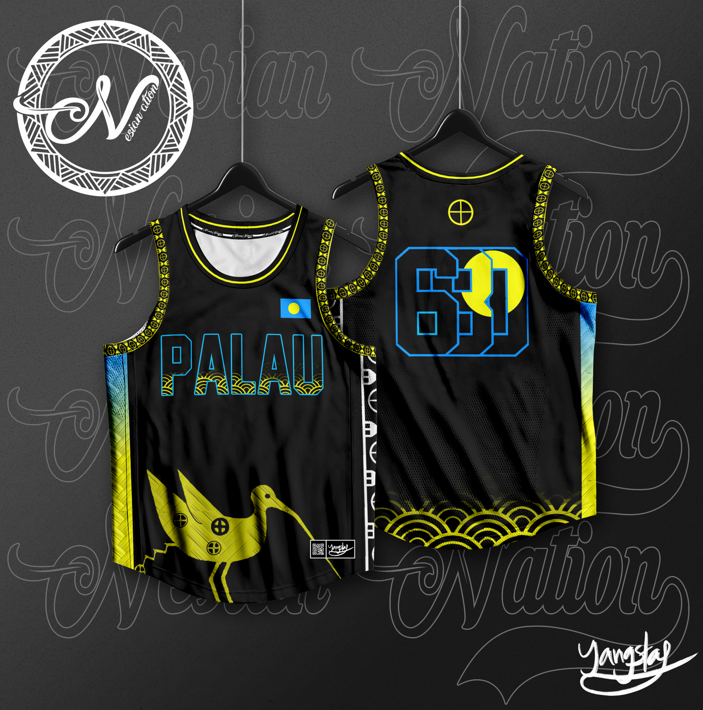 Palau Delerrok Basketball Jersey