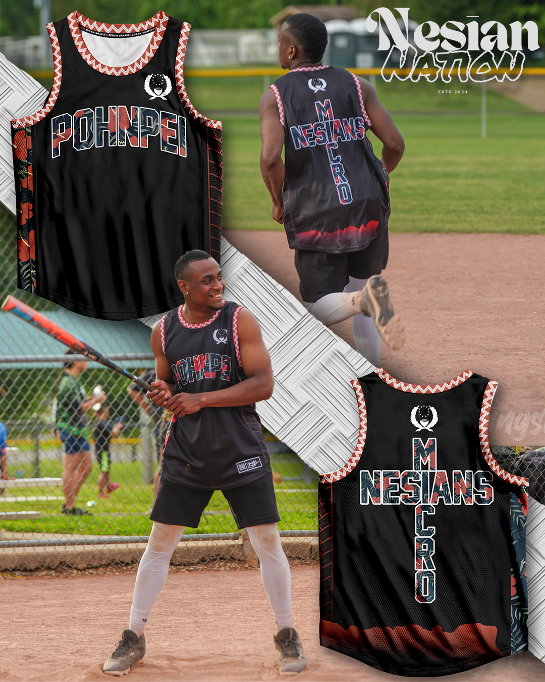 Pohnpei Basketball Jersey