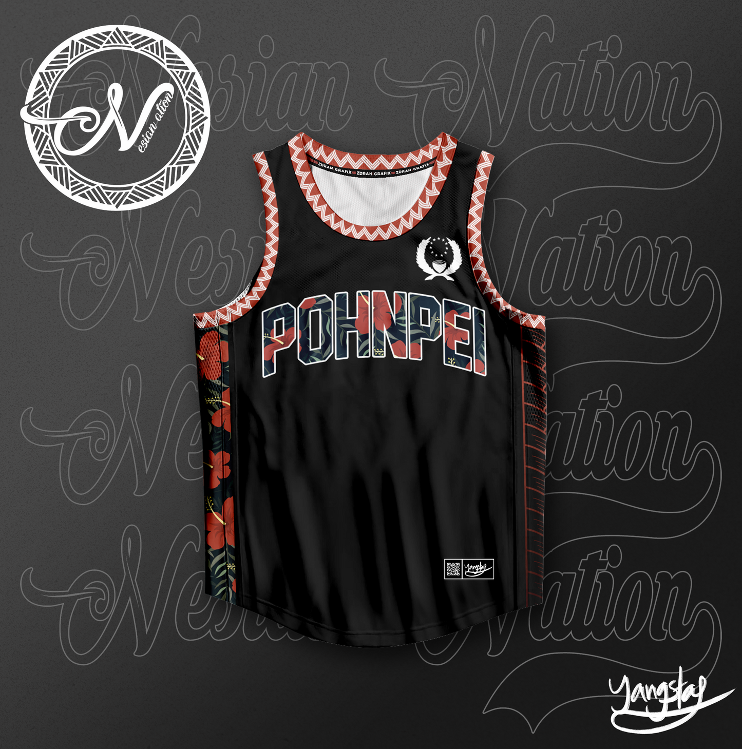Pohnpei Basketball Jersey
