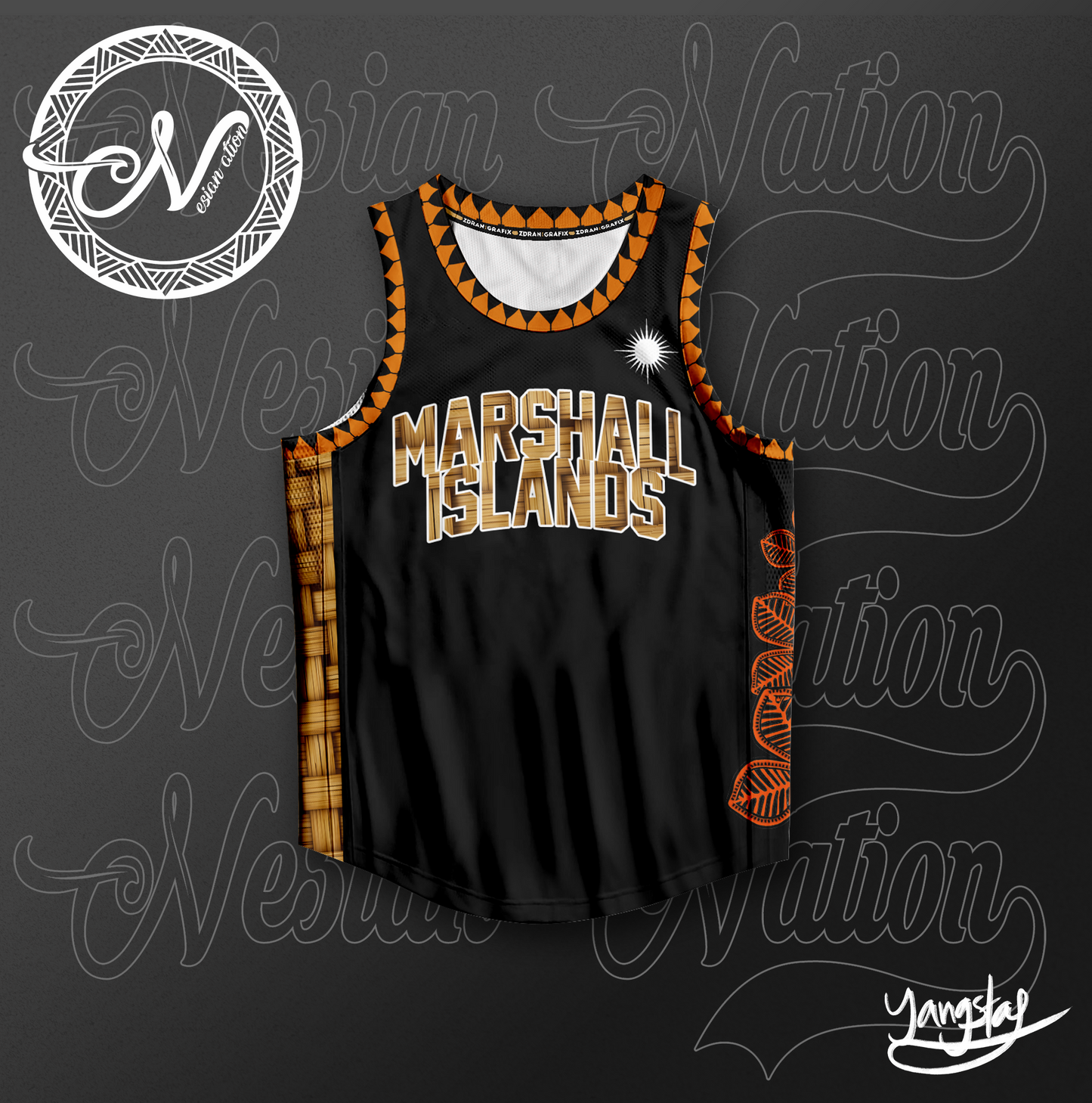 Marshall Islands Basketball Jersey