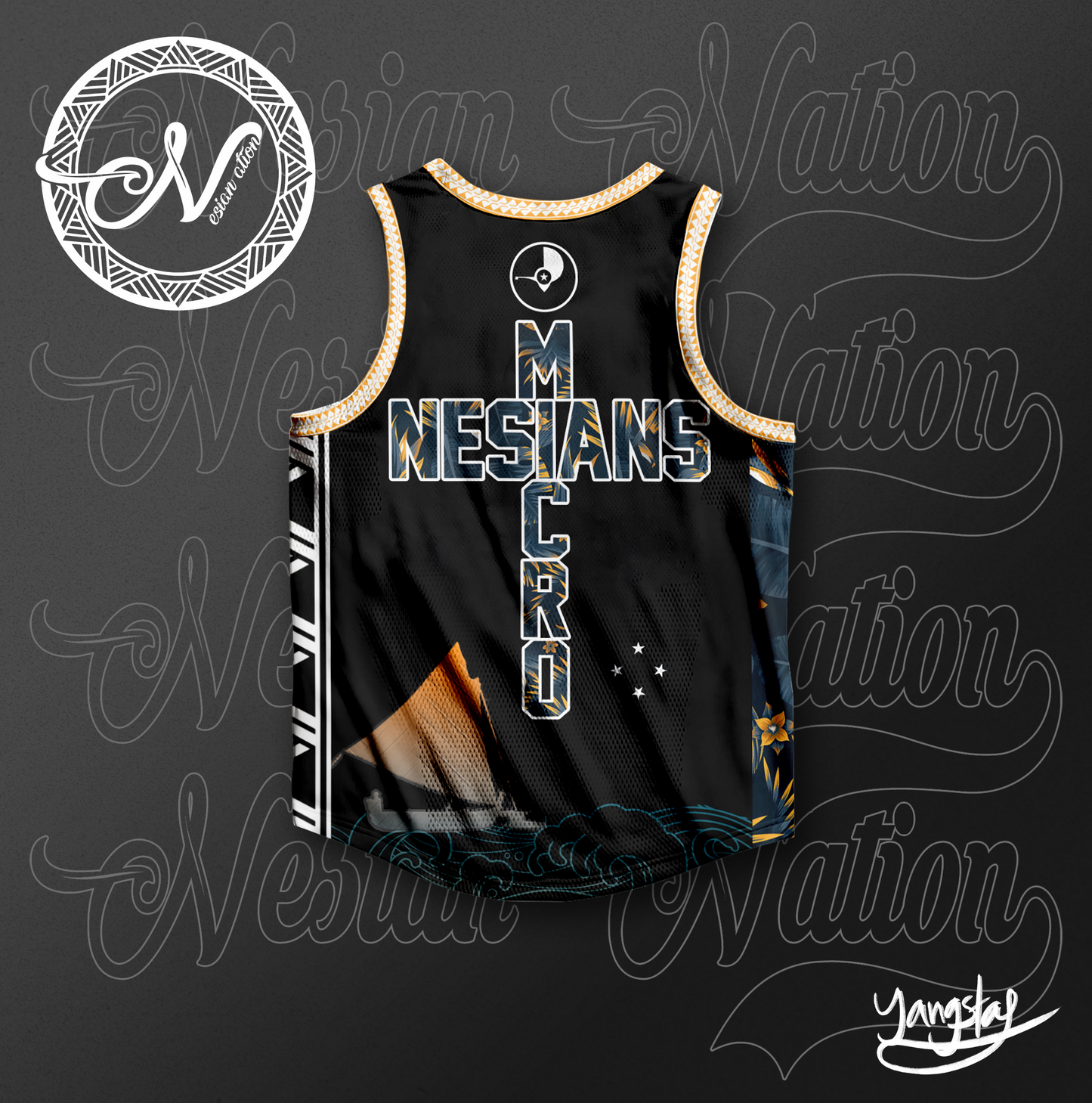 (KIDS) - Yap Basketball Jersey
