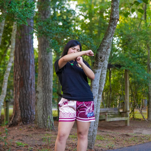 Dr. Pepper - Hibiscus Shorts