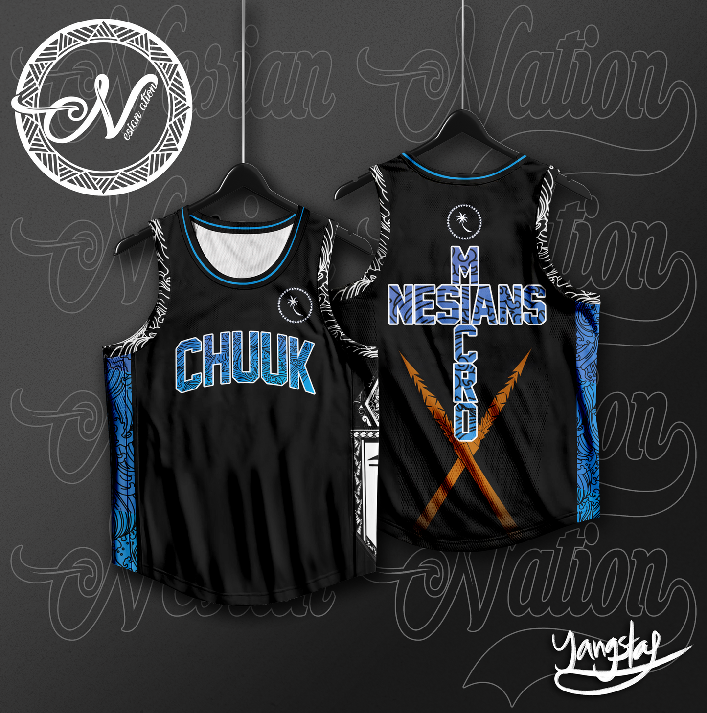 (KIDS) Chuuk Basketball Jersey