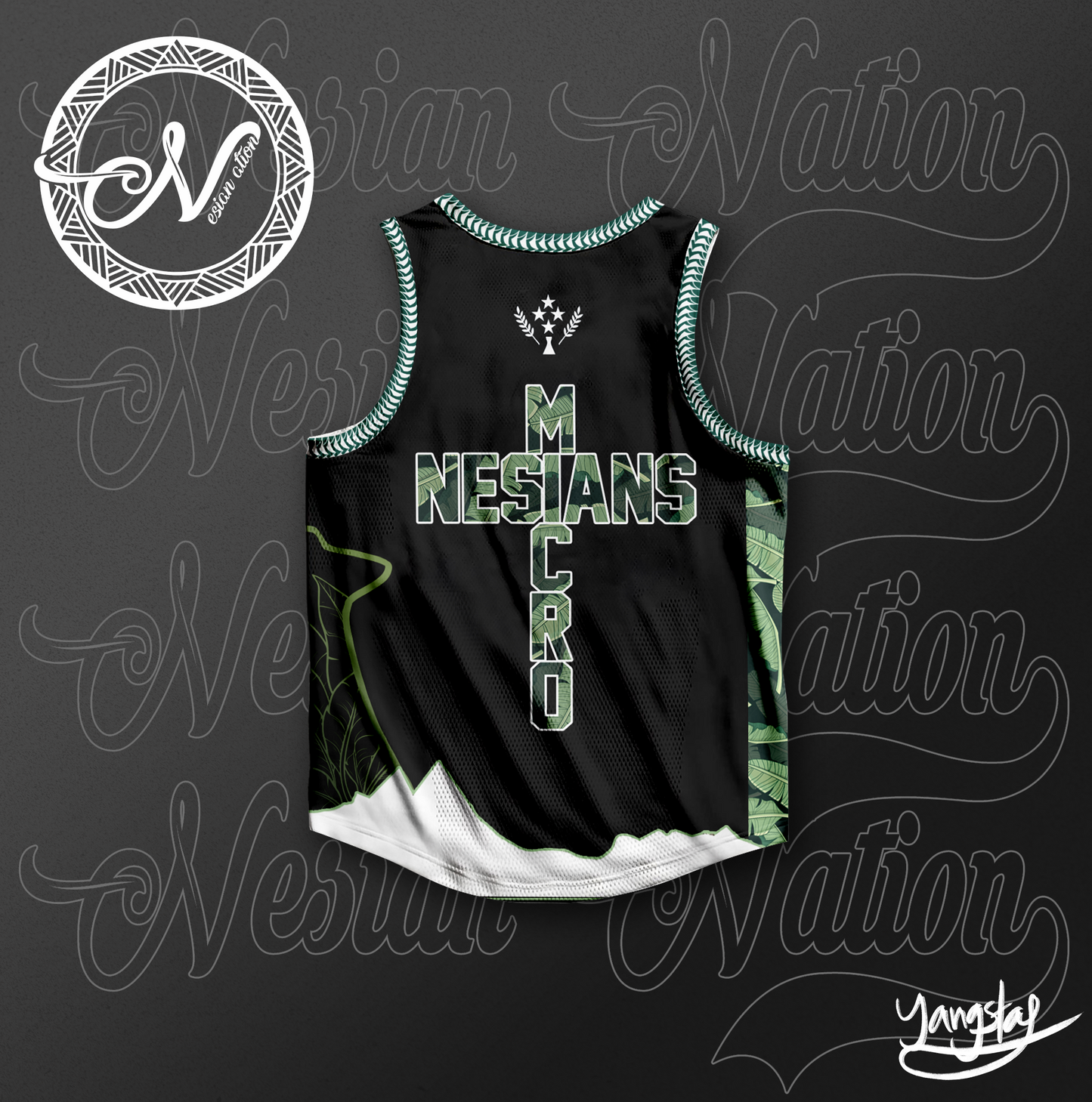 (KIDS) - Kosrae Basketball Jersey