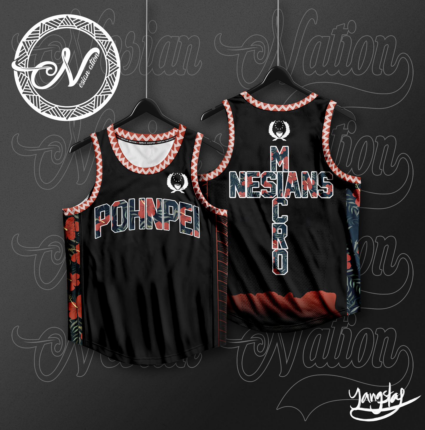 Pohnpei Basketball Jersey