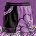 Purple Rain - Hibiscus Shorts